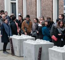 French in the Netherlands in line to vote