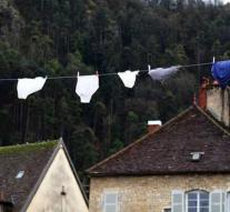 French village plagued by strings, panties and underpants