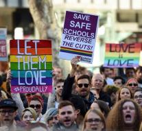 Gay marriage Australia for the time being