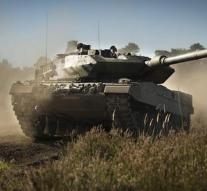 German army get refurbished Leopard tanks