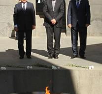 German minister visits memorial Armenia
