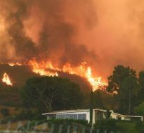 Greatest forest fire ever in Los Angeles