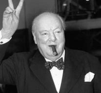 Half-smoked cigar Churchill worth gold