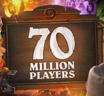 Hearthstone has 70 million players
