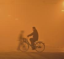 Heavy smog in Beijing comply