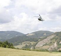 Heli help with patient crashes in Slovakia