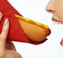 Hot dog contains human DNA