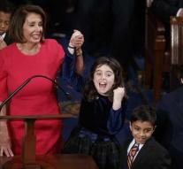 House chooses female Democrat Pelosi as president