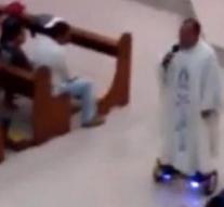 Hoverboard priest suspended