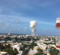 Huge explosion in Mogadishu