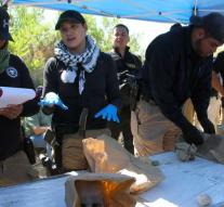Hundreds of human bones were found in Mexico