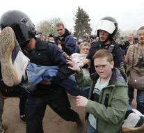 Hundreds of protesters arrested in Russia