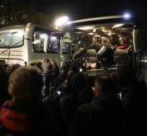 In Berlin 'dumped' migrants back