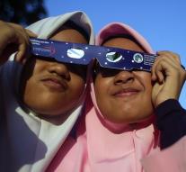 Indonesia spell of eclipse