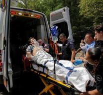 Injured by Explosion in Central Park