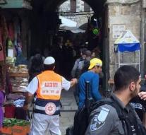 Injured in stabbing in Jerusalem