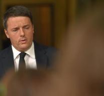 Italian Prime Minister Renzi enters Wednesday off