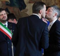 Italian State Secretary marries friend