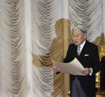 Japanese emperor announced possible to resign
