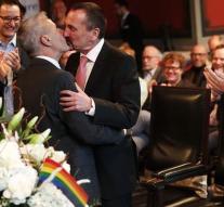 Karl and Bodo are the first German married homosexuals