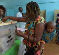 Kenians urge for polling station with rented baby