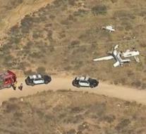 Kill by crash plane in California