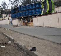 Kill in accident tourist bus Peru