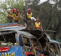 Killed in bus bombing in Pakistan
