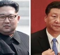 Kim visits Xi