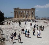 'Koudegolf' after heat in Greece