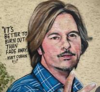 'Kurt Cobain' mural depicts David Spade