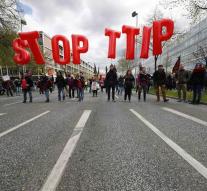 Large demonstration in Hanover at TTIP