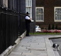 Larry cat stays at Downing Street
