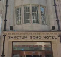 London police investigate gorillaroof hotel