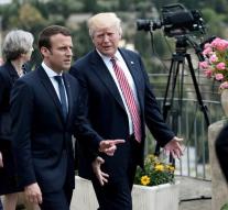 Macron and Trump together against chemical attack