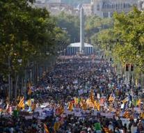 Major demonstration against terror in Barcelona