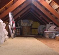 Man finds strange in the attic, 'I live here'