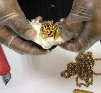 Man smuggles kilo of gold in rectum