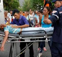 Many deaths from fire police station Venezuela