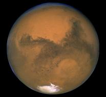 Mars lost atmosphere by solar storms