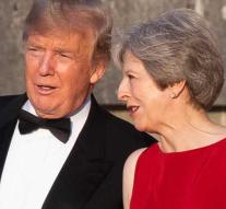 May and Trump are talking positively about trade