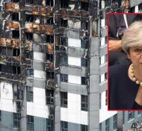 May regrets her reaction to Grenfell fire