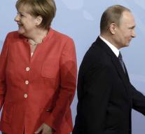 Merkel and Putin talk about Syria and natural gas