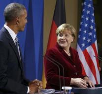 Merkel thanked Obama for confidence