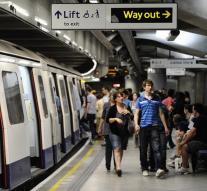 Metro London stops with 'ladies and gentlemen'