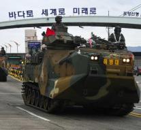 Military exercises South Korea and US suspended