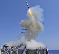 Missile warning air traffic Mediterranean