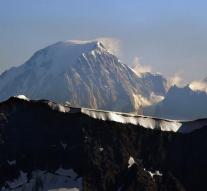 Mont Blanc shrunk slightly