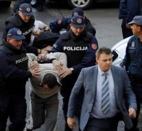 Montenegro Serbs arrested on
