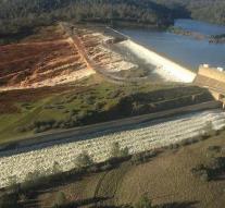 More rain predicted in the region Oroville Dam